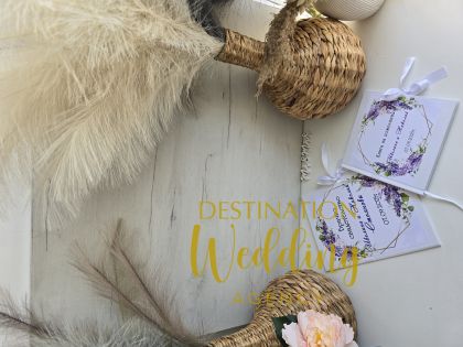 Книга за пожелания лилав дизайн