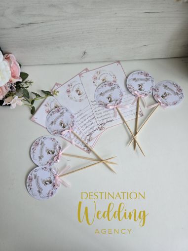 🐰 Топери с малко зайче и пожелания – нежност за всяко бебешко парти! 🎀